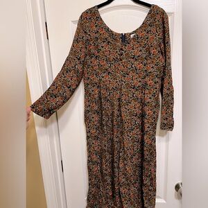 EXPRESS FLORAL JUMPSUIT ROMPER, 90s vintage size medium